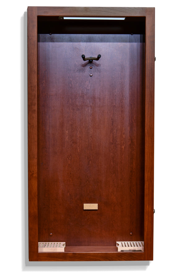 ClimaCase Rectangle Humidor - Cherry with Acres Stain