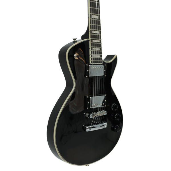 Tagima Mirach Black with Real Rosewood Fretboard Hardshell Case Included