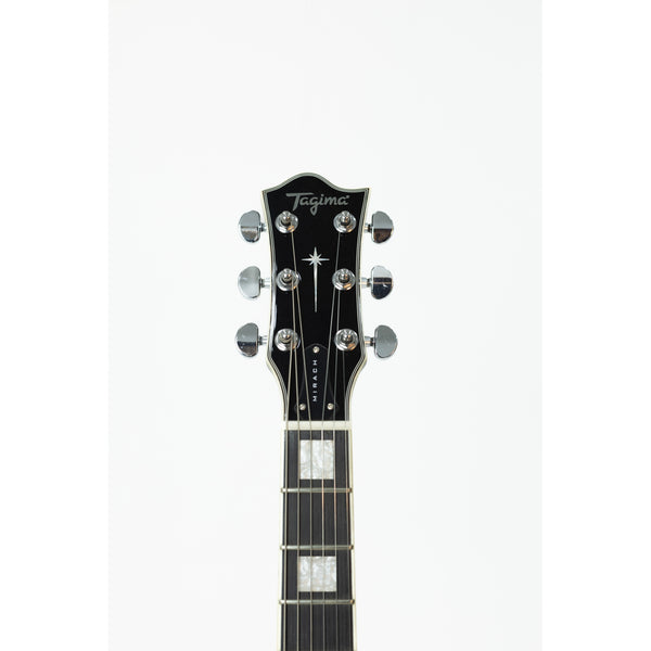 Tagima Mirach Black with Real Rosewood Fretboard Hardshell Case Included