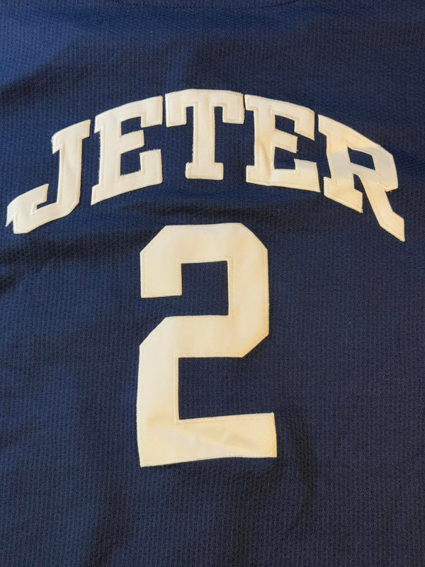 VTG Derek Jeter Baseball Jersey Yankees #2 Starter Jersey L