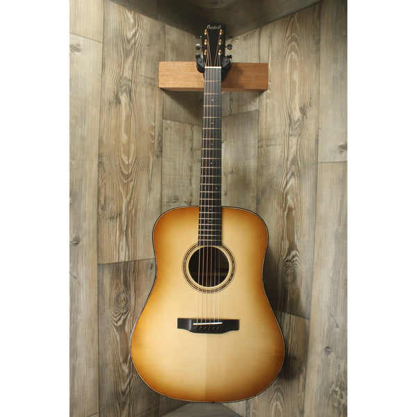 Bedell Revolution Dreadnought — Adirondack / Cocobolo (Tanned Leather Burst)
