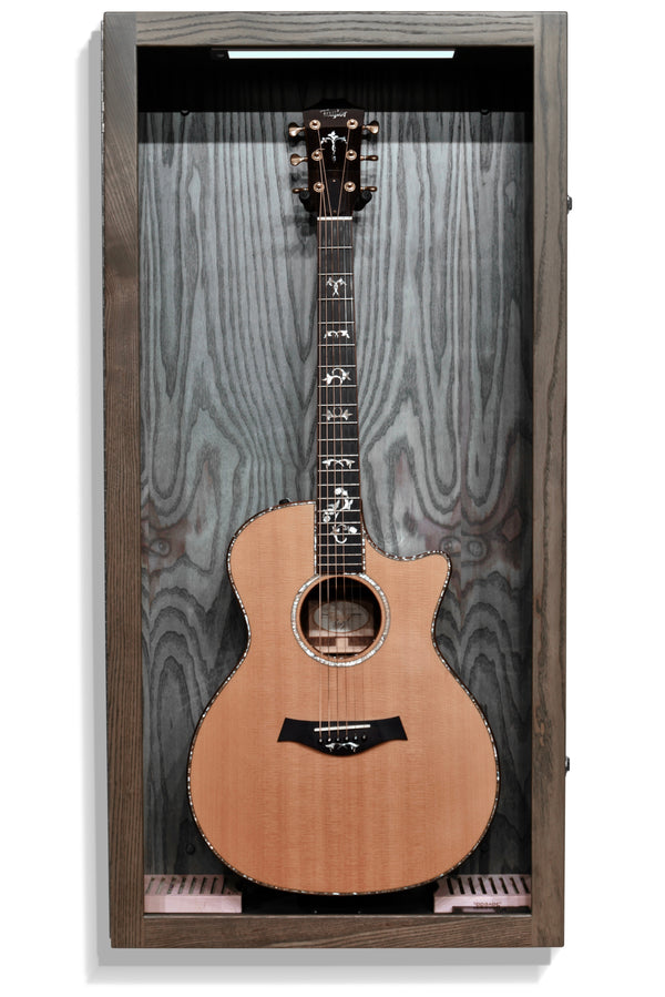 ClimaCase Rectangle Humidor - Northern White Ash with Antique Slate Stain