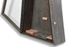 ClimaCase Triangle Humidor - Northern White Ash with Antique Slate Stain