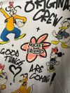 Mickey and Friends Graffiti T-shirt -Disney Mouse Two Thumbs