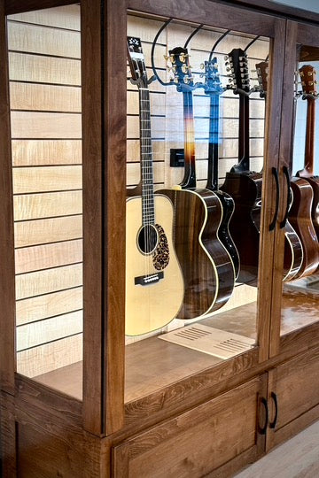 ClimaCab Grand+ | Maple with Boston Stain and Natural Flame Maple Accents