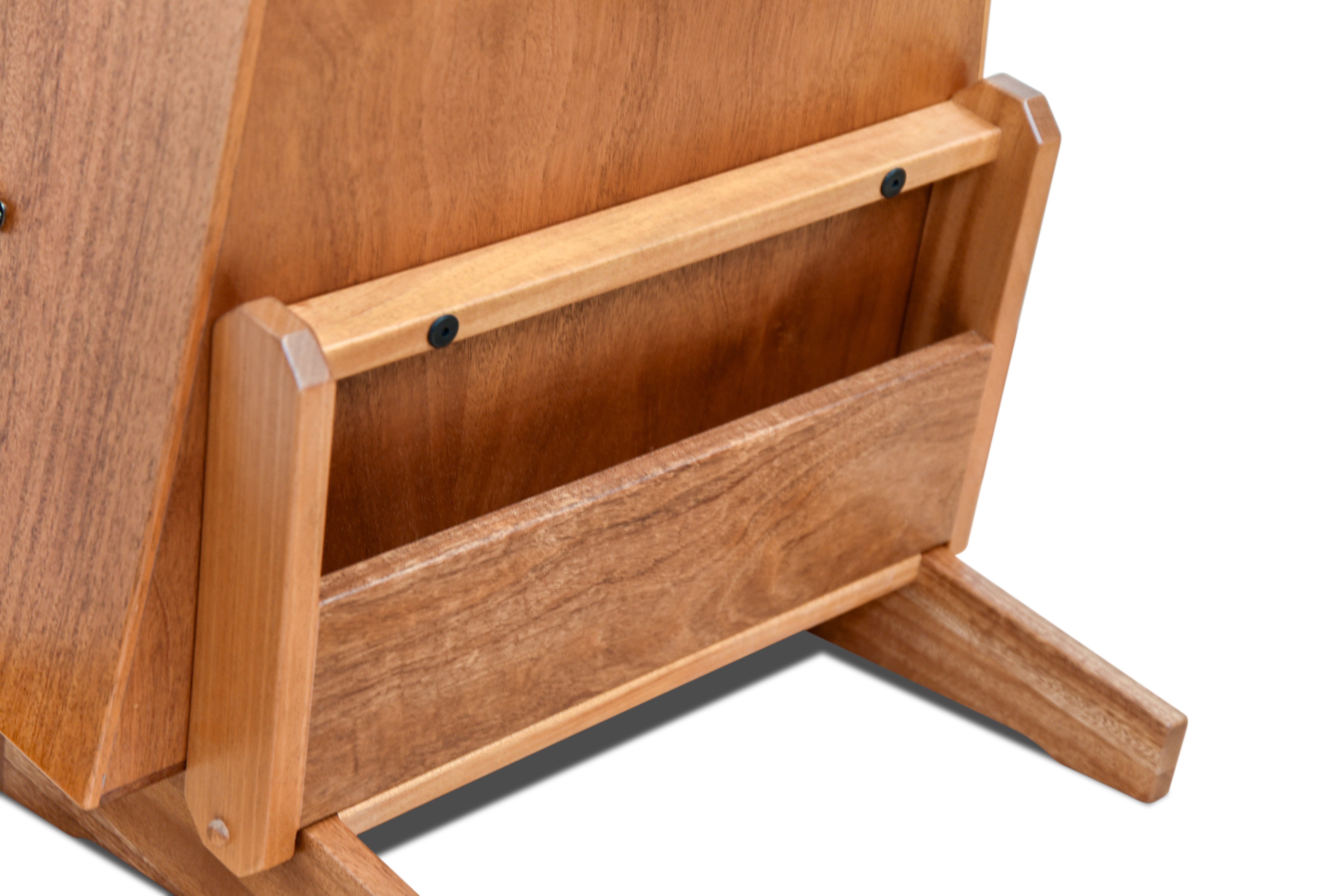 ClimaStand Triangle Humidor with Base - African Mahogany