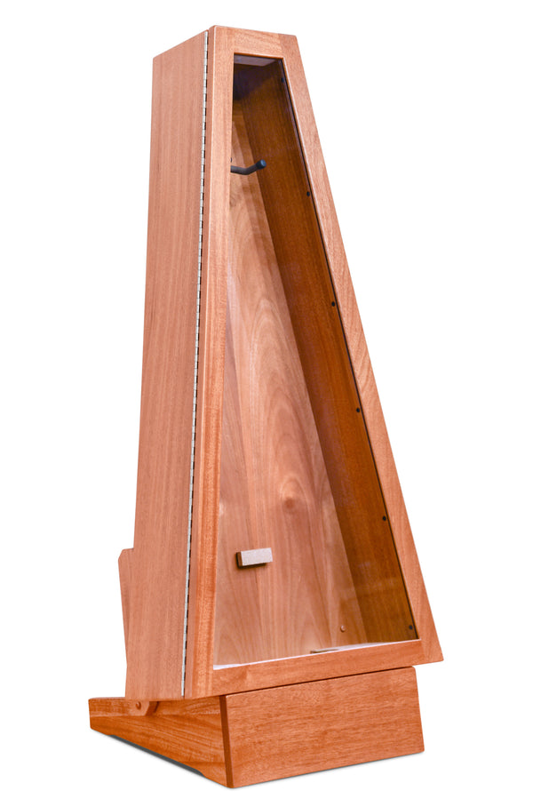 ClimaStand Triangle Humidor with Base - African Mahogany