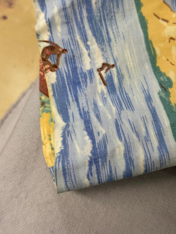 Y2K Tommy Hilfiger Hawaiian Button Up Surf - L