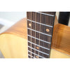 Teton STG110NT fretboard at neck-body joint with gloss spruce top and ovangkol side