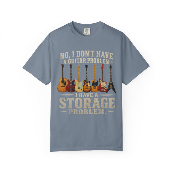 No I Don't Have A Guitar Problem Shirt | Funny Guitar Collector T-Shirt | Vintage Guitarist Gift Tee | Music Lover Shirt