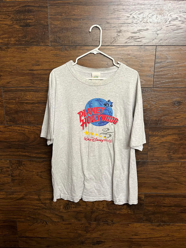 VTG T-shirt Planet Hollywood 25th Walt Disney World Tee