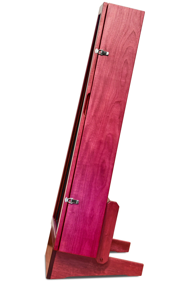 ClimaStand Triangle Humidor with Base - Purplehart