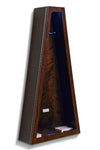 ClimaCase Triangle Humidor - Cherry with Onyx Stain