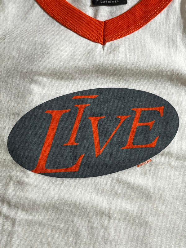 Live (the band - Vtg Soccer Jersey - 1997 Giant Tag - XL