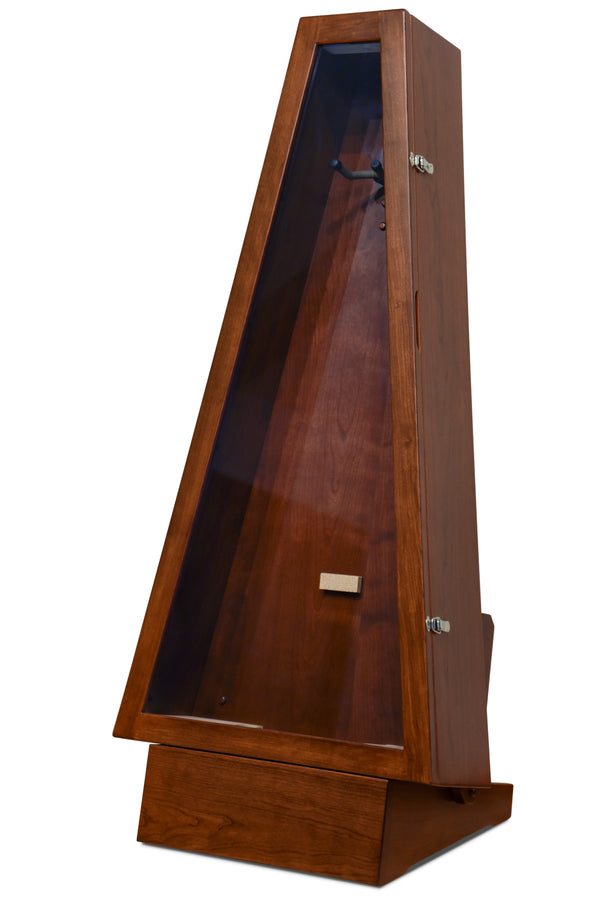 ClimaStand Triangle Humidor with Base - Cherry with Acres Stain