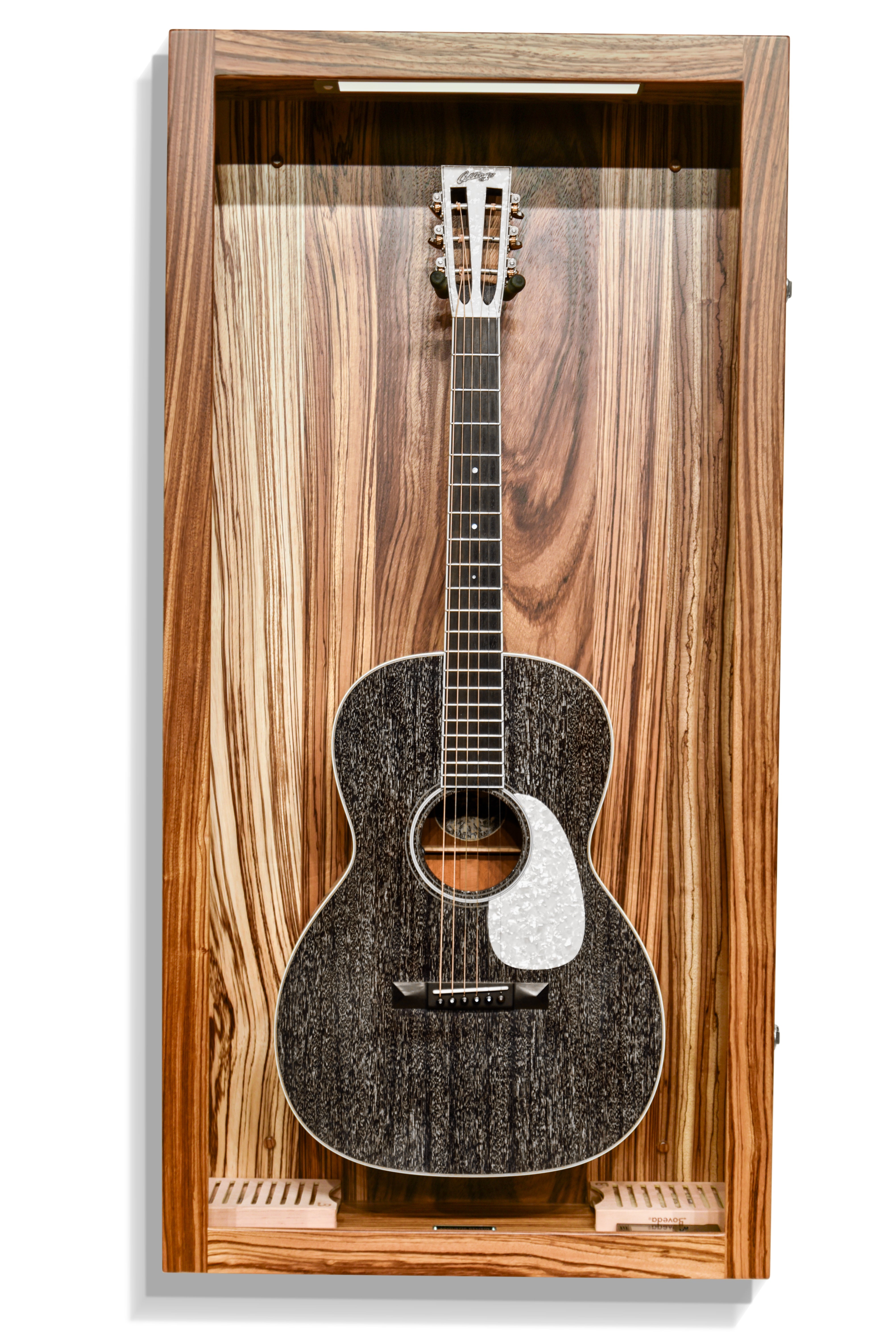 ClimaCase Rectangle Humidor - Zebrawood