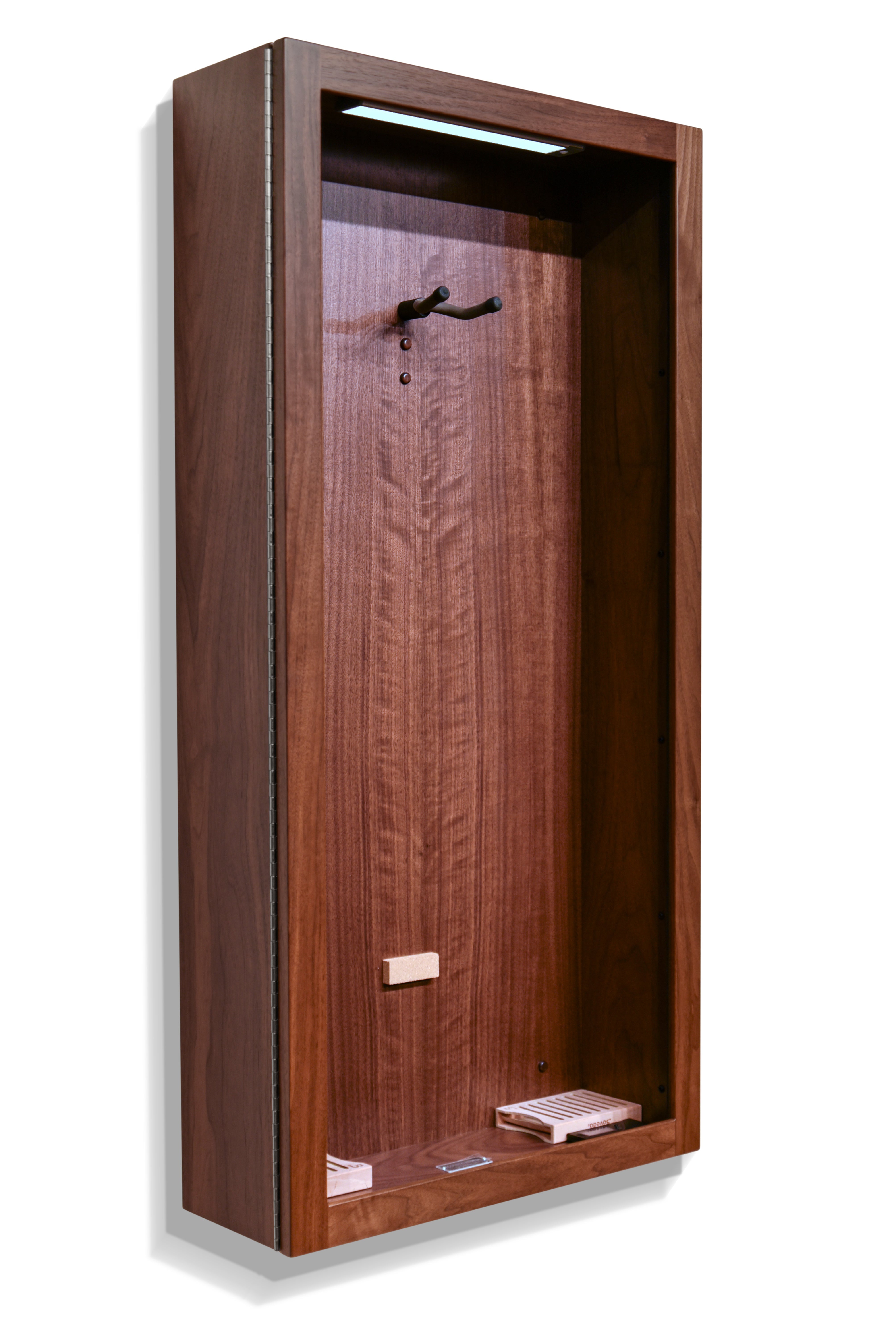 ClimaCase Rectangle Humidor - Walnut