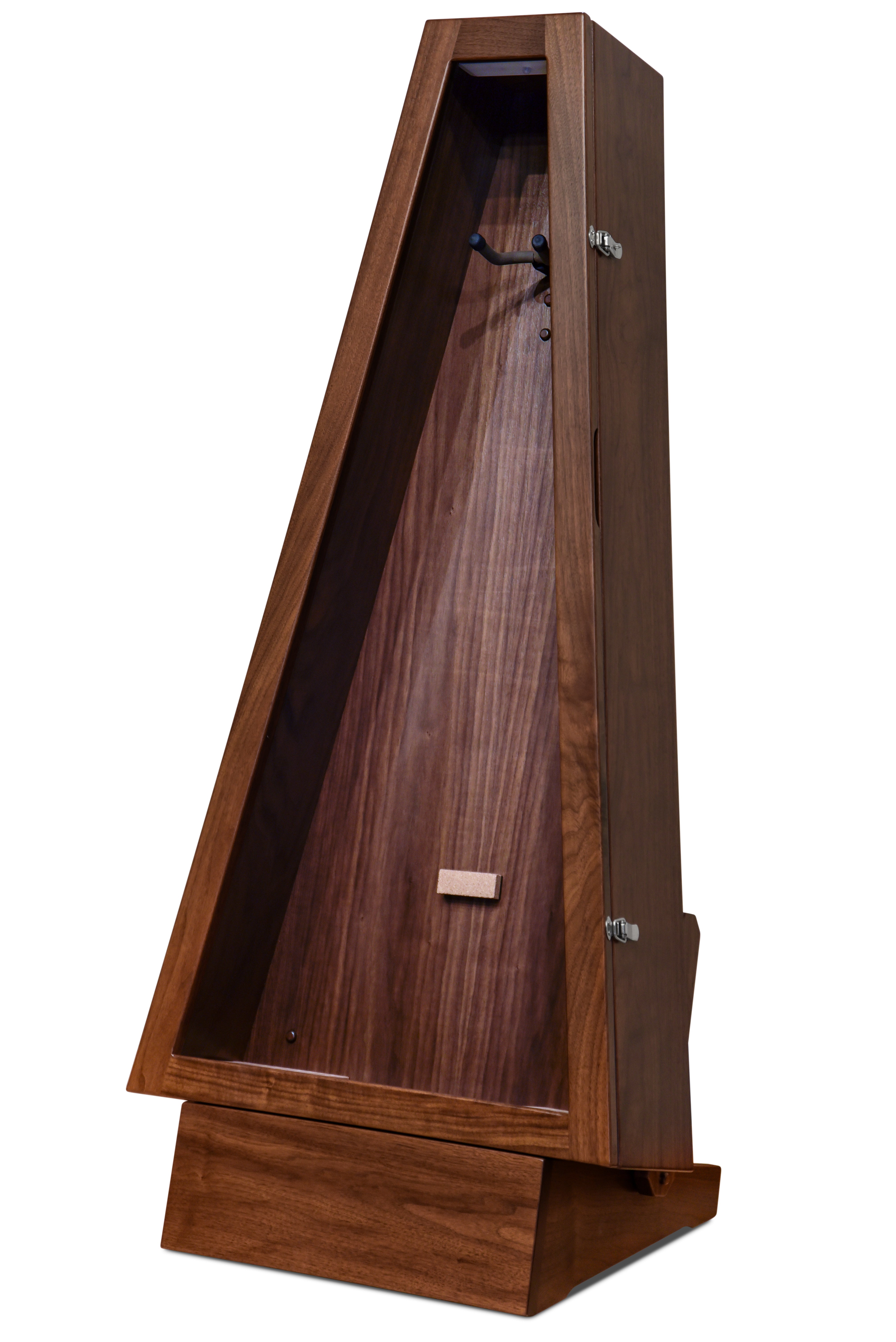 ClimaStand Triangle Humidor with Base - Walnut