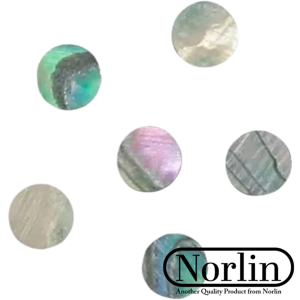 Abalone Side Position Dots & Inlays for Guitar (10-Pack)