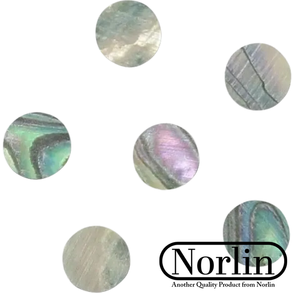 Abalone Side Position Dots & Inlays for Guitar (10-Pack)