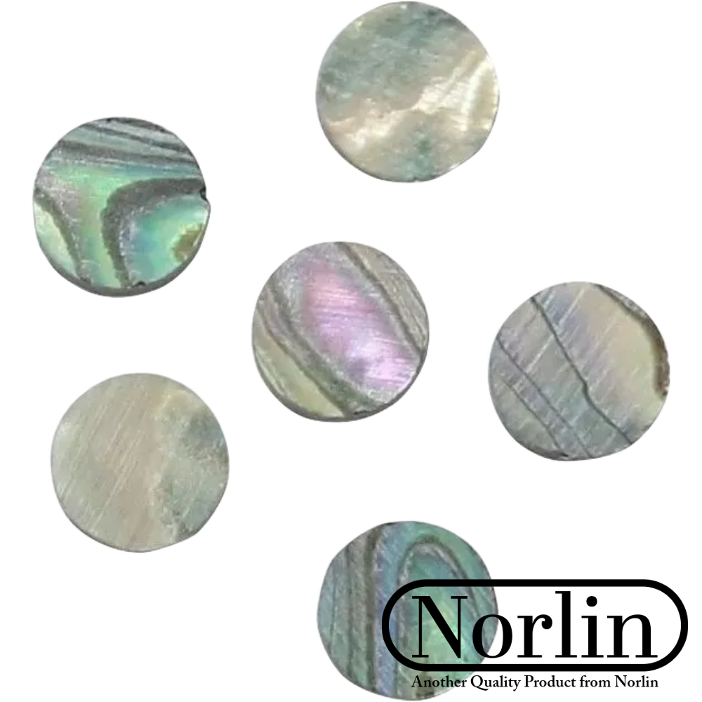 Abalone Side Position Dots & Inlays for Guitar (10-Pack)
