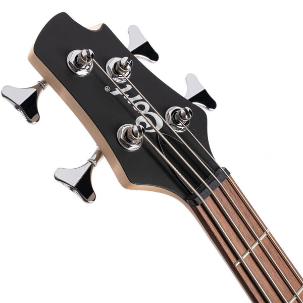 Cort Action Bass Plus 4-string active bass in Trans Red, photo 9
