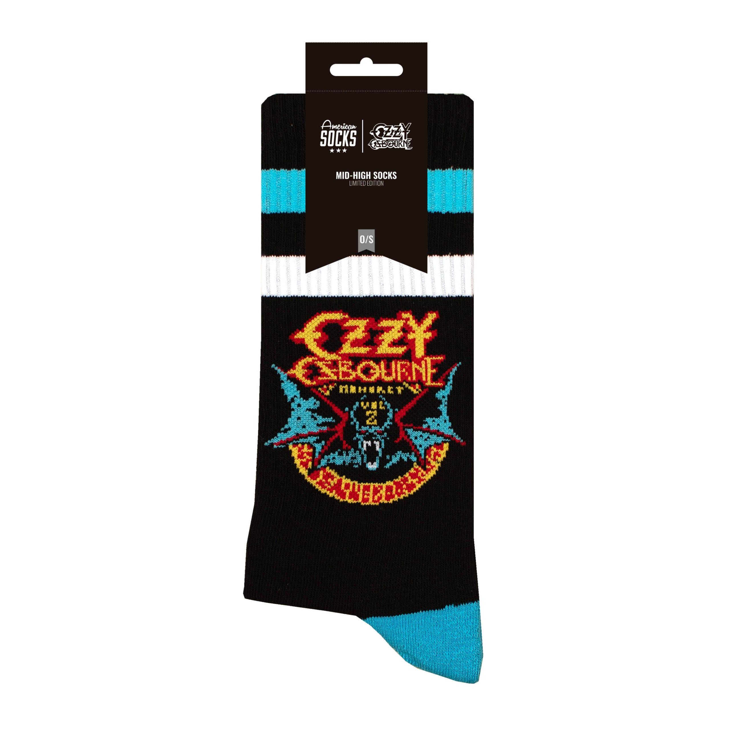 American Socks Ozzy Osbourne Bat socks in packaging