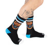 Ozzy Osbourne Bat socks detail