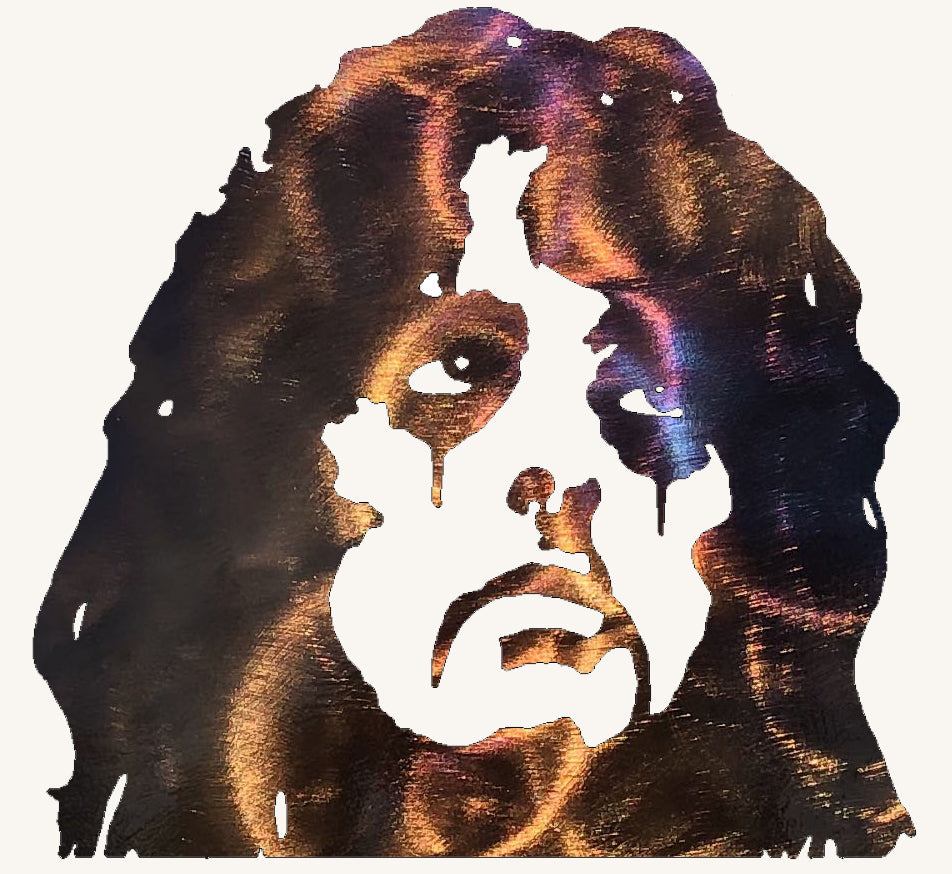 Alice Cooper Metal Art Sculpture