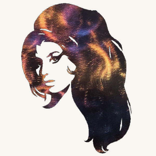 Amy Winehouse Metal Art