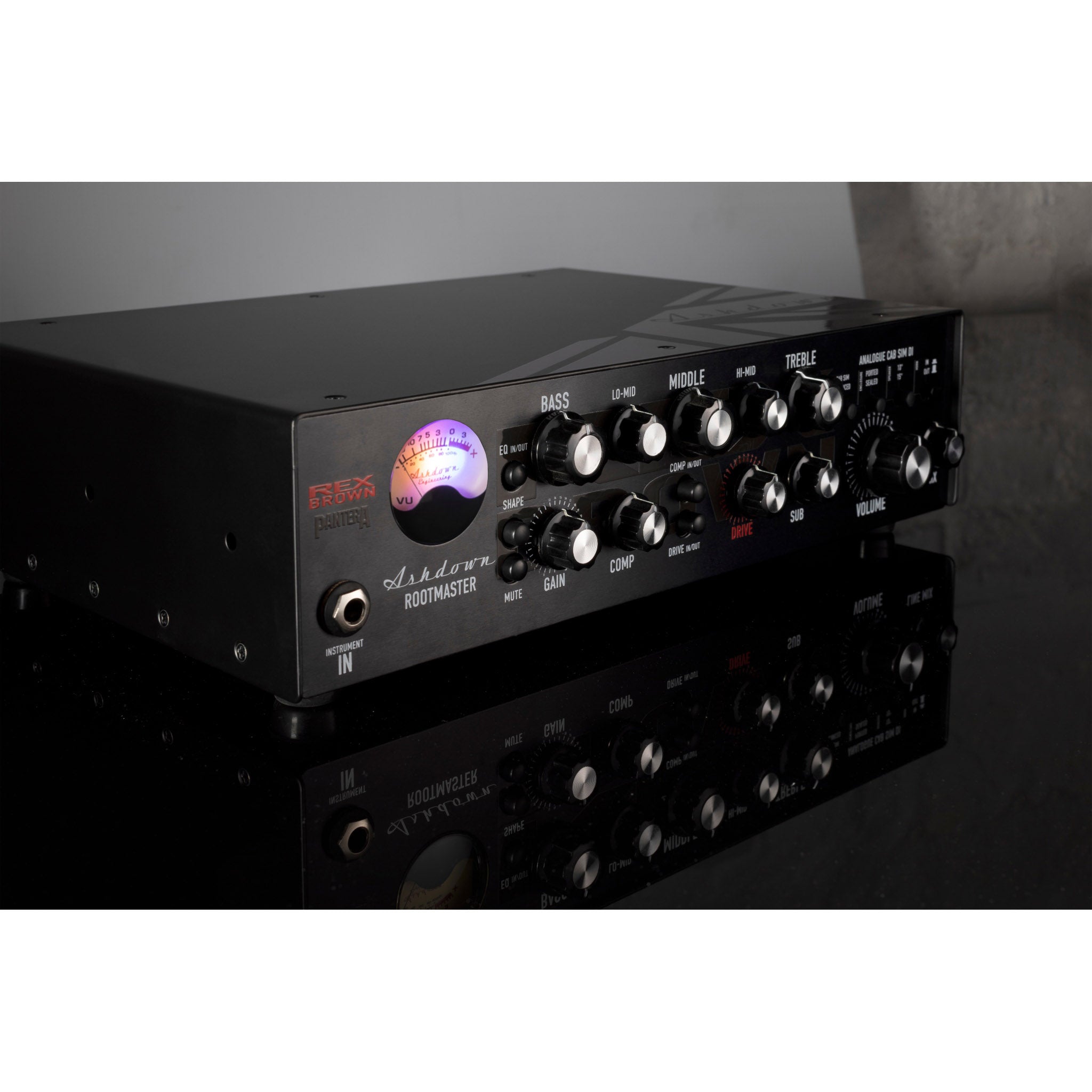 Ashdown RB-800 Rex Brown Signature 800W Bass Head – UK Made – Artist Series