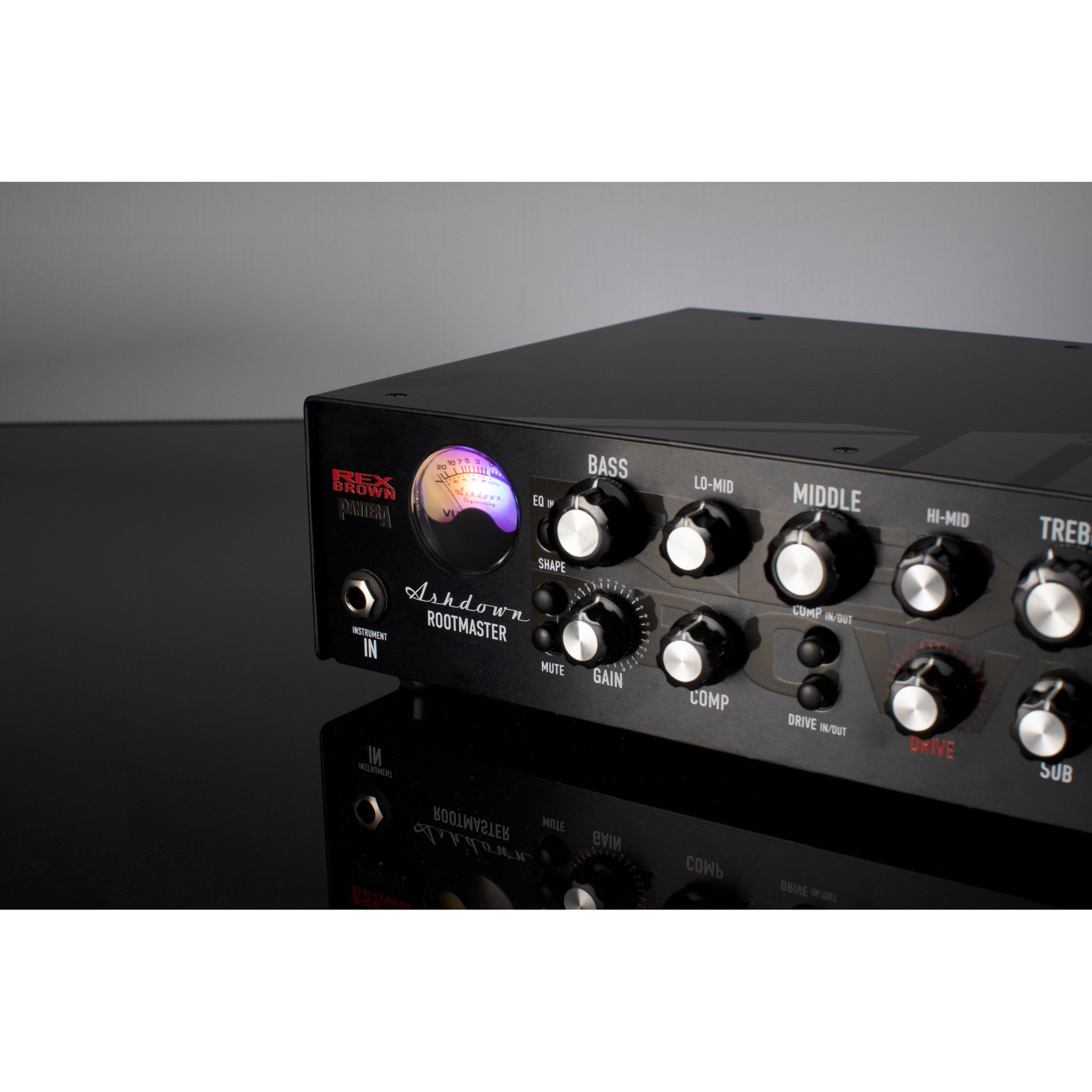 Ashdown RB-800 Rex Brown Signature 800W Bass Head – UK Made – Artist Series