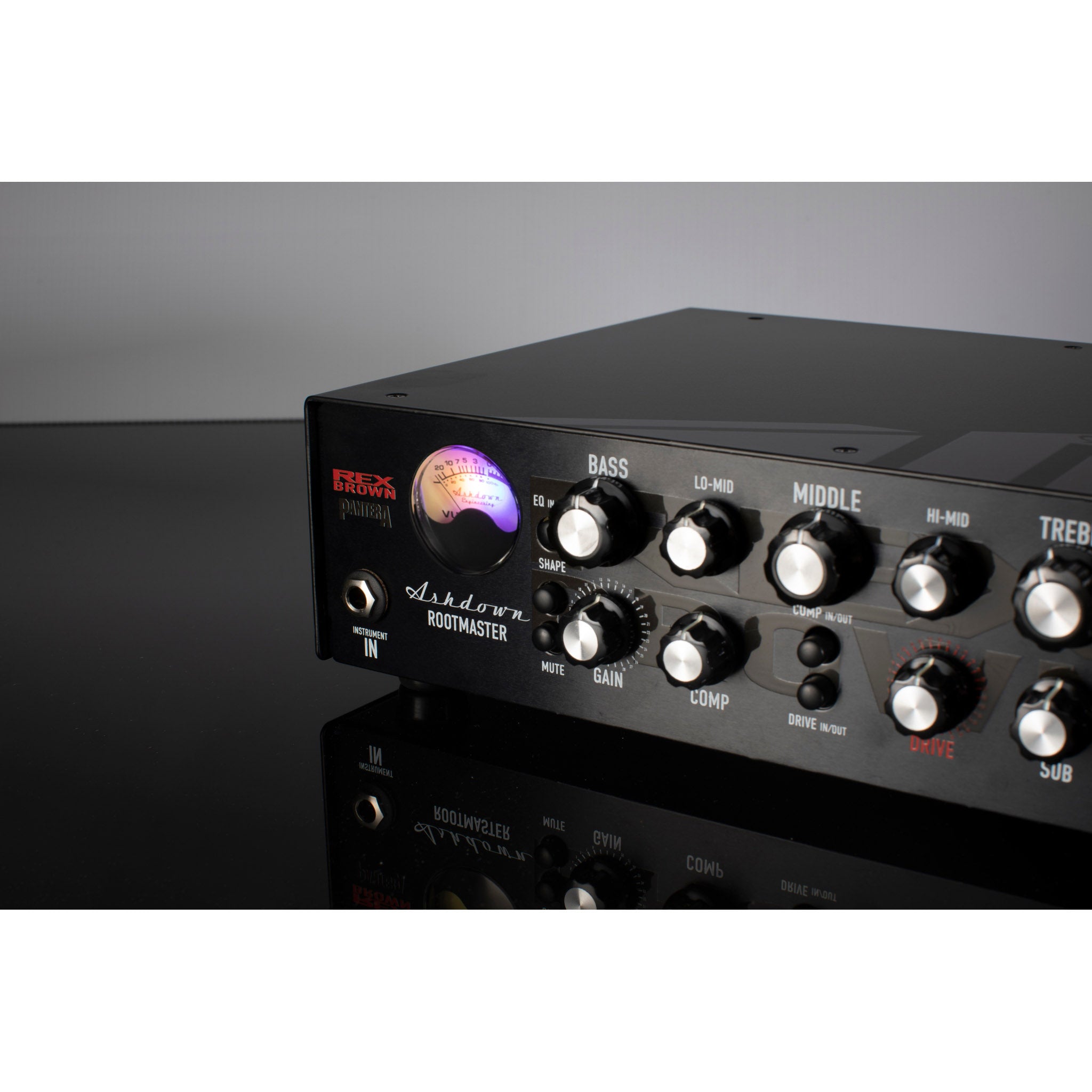 Ashdown RB-800 Rex Brown Signature 800W Bass Head – UK Made – Artist Series