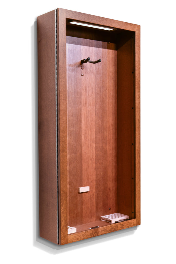 ClimaCase Rectangle Humidor - Quartersawn White Oak with Boston Stain