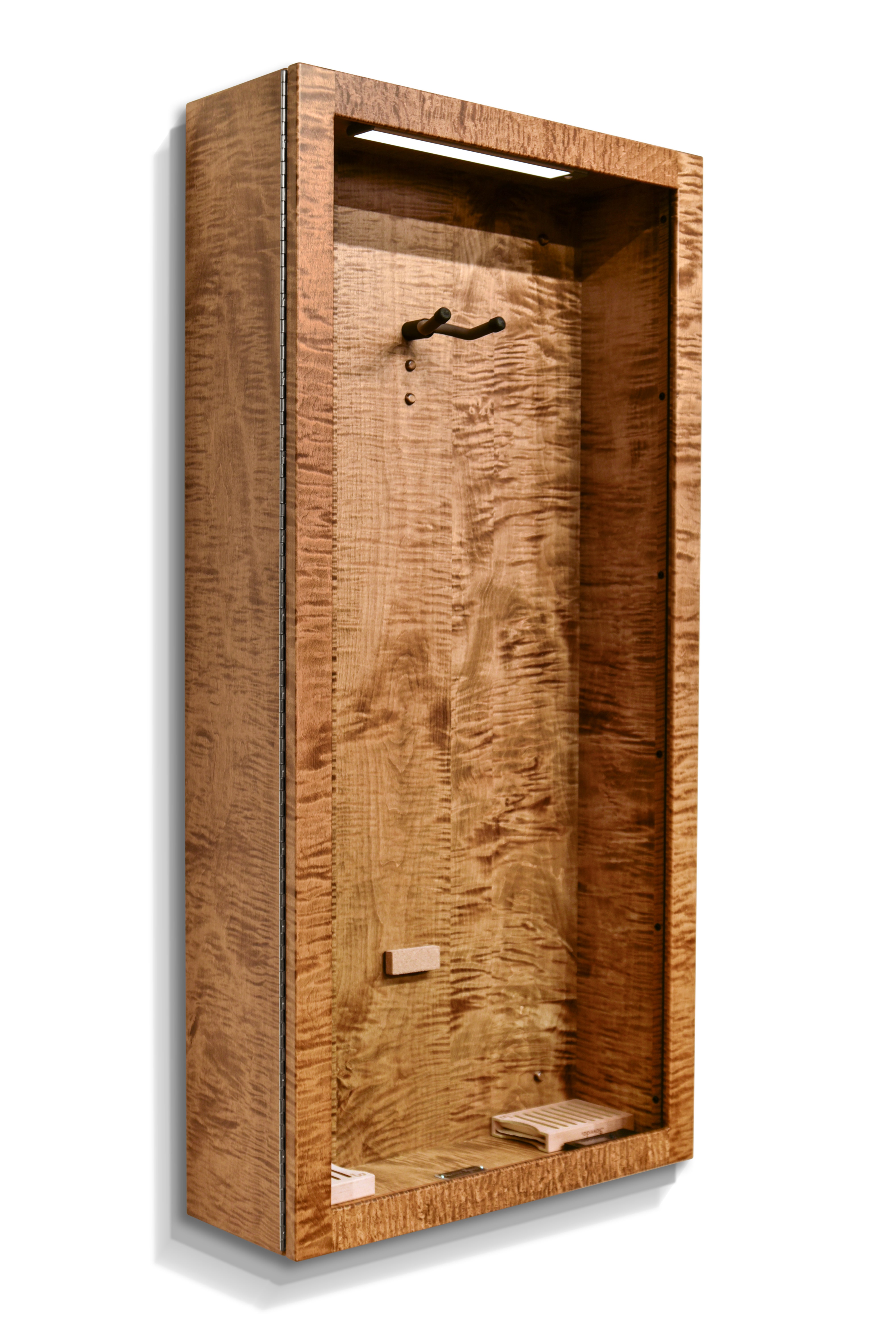 ClimaCase Rectangle Humidor - Flamed Maple with Provincial Stain