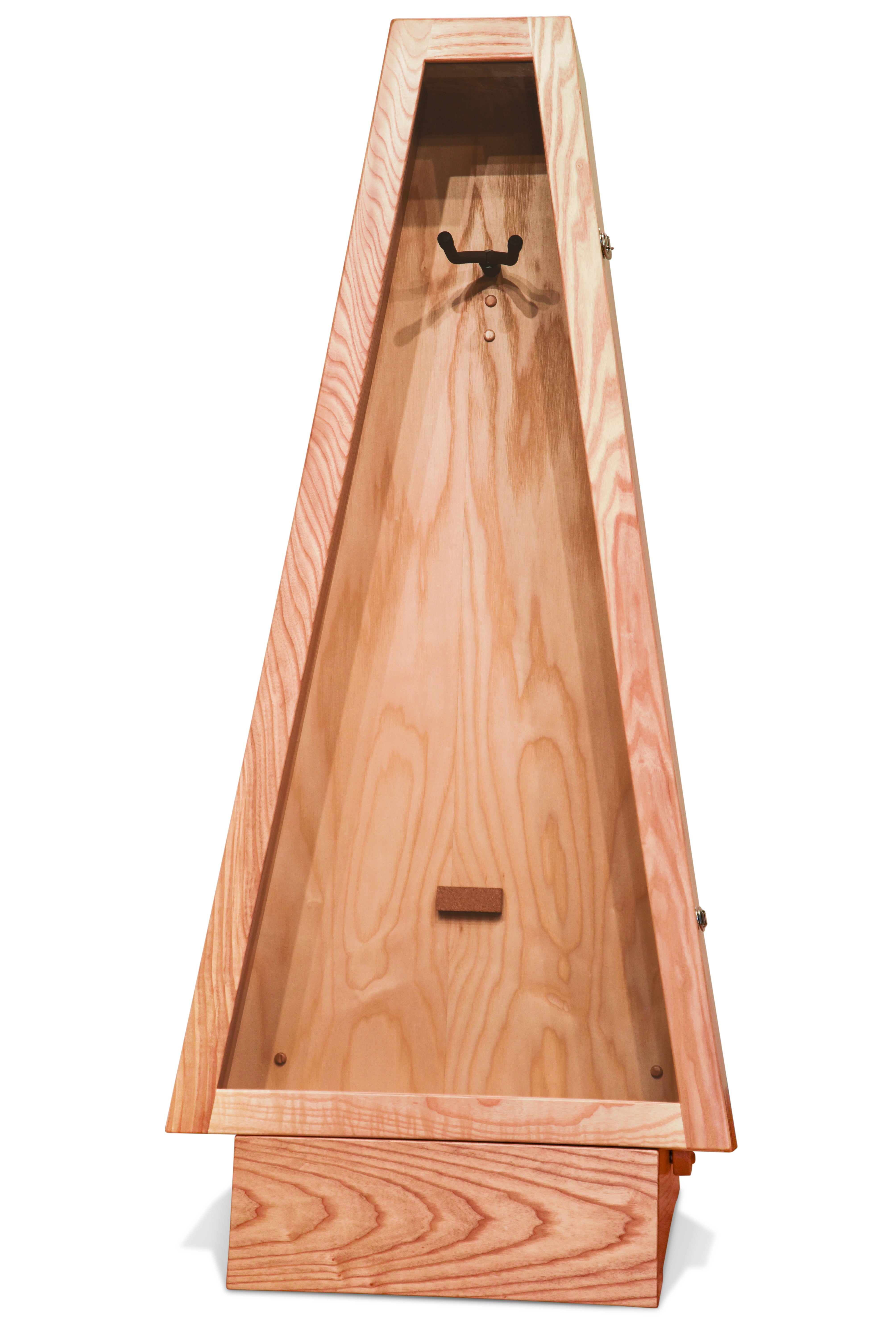 ClimaStand Triangle Humidor with Base - Northern White Ash