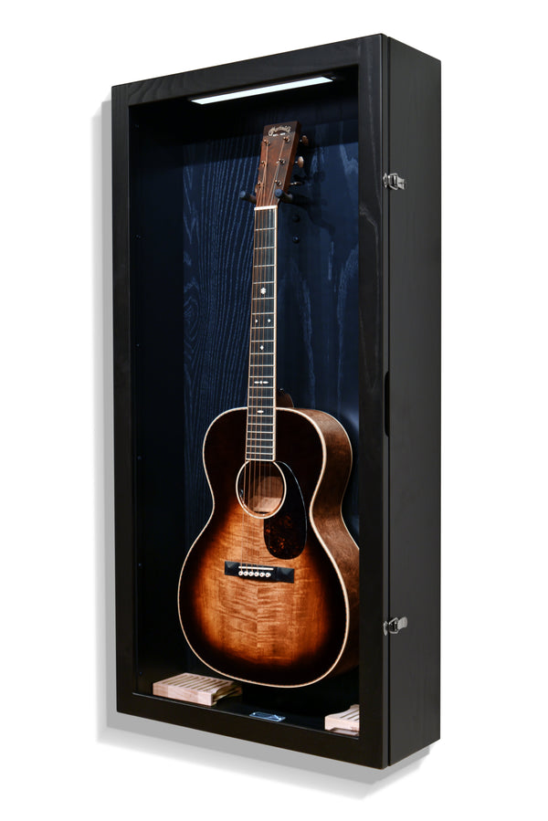 ClimaCase Rectangle Humidor - Northern White Ash with Piano Black