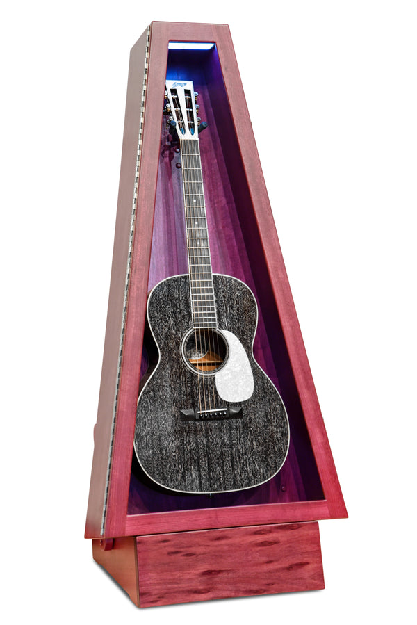 ClimaStand Triangle Humidor with Base - Purplehart