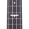 Night Owl Ukulele - Owl Fretboard Detail Inlay
