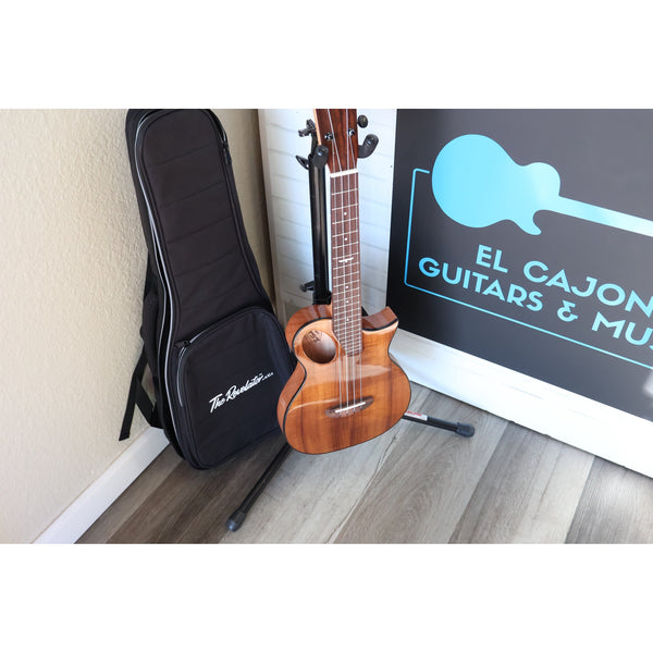 Kala Revelator Night Owl Acacia Tenor Ukulele w/ Bag