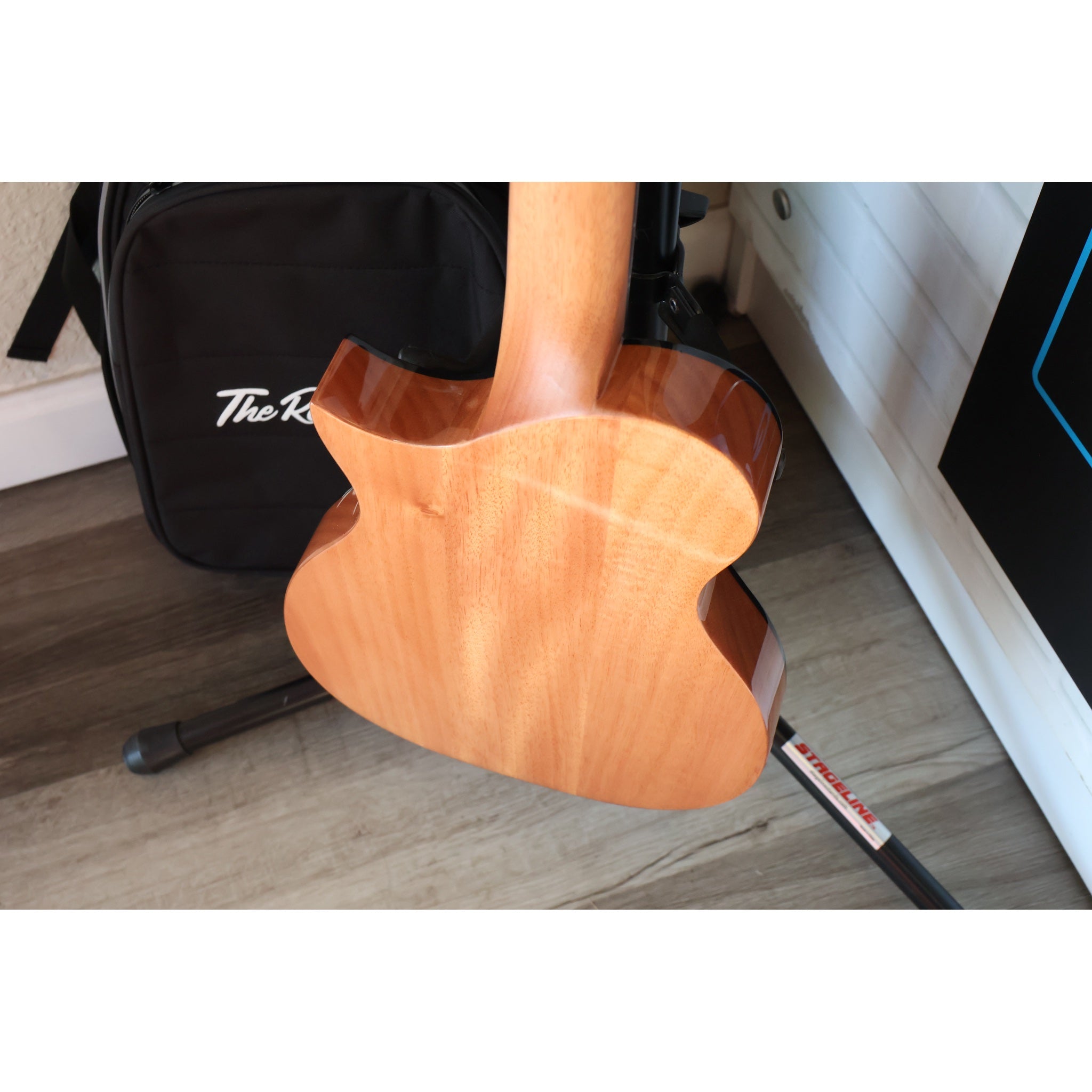 Kala Revelator Night Owl Acacia Tenor Ukulele w/ Bag