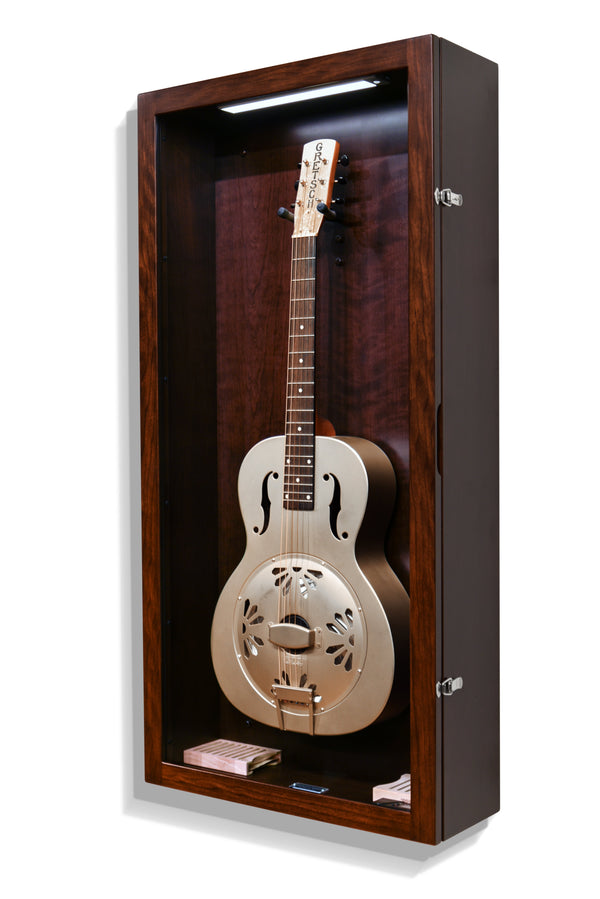 ClimaCase Rectangle Humidor - Cherry with Onyx Stain