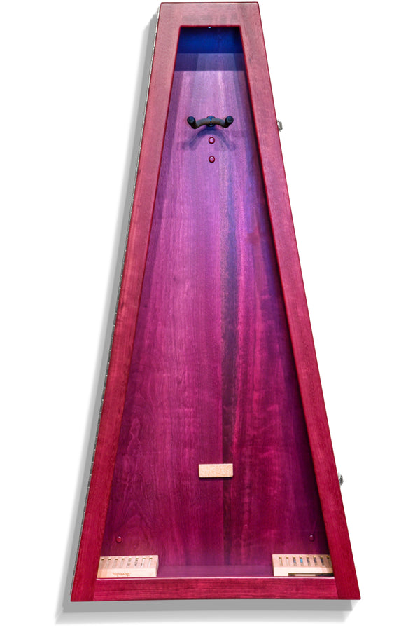 ClimaCase Triangle Humidor - Purpleheart