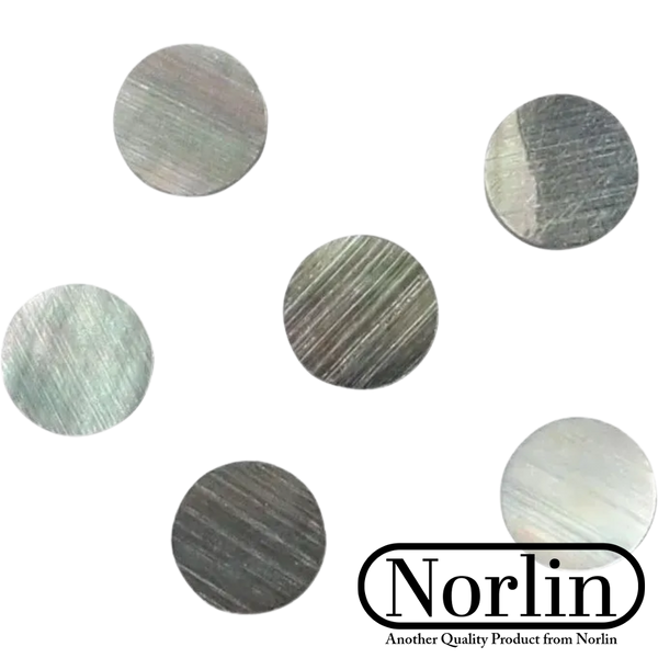 Black-Lip Pearl Oyster Side Position Dots & Inlays for Guitar (10-Pack)
