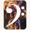 Bass Clef Metal Art