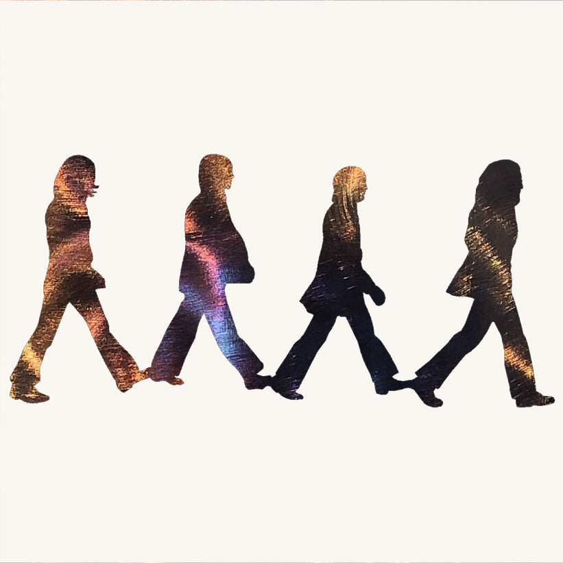 The Beatles Abbey Road Metal Art