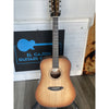 NAMM 2026 Show Piece Breedlove Roots Dreadnought SMe Edgeburst at El Cajon Guitars & Music, ecgmusic.com