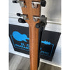 NAMM 2026 Show Piece Breedlove Roots Dreadnought SMe Edgeburst at El Cajon Guitars & Music, ecgmusic.com back of neck