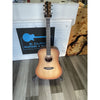 NAMM 2026 Show Piece Breedlove Roots Dreadnought SMe Edgeburst at El Cajon Guitars & Music, ecgmusic.com front full