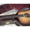 NAMM 2026 Show Piece Breedlove Roots Dreadnought SMe Edgeburst at El Cajon Guitars & Music, ecgmusic.com in case